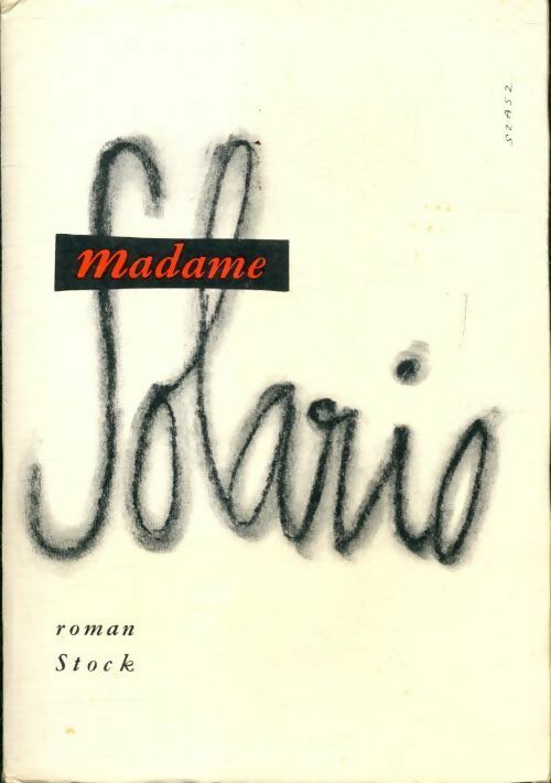 Livrenpoche : Madame Solario - Inconnu - Livre
