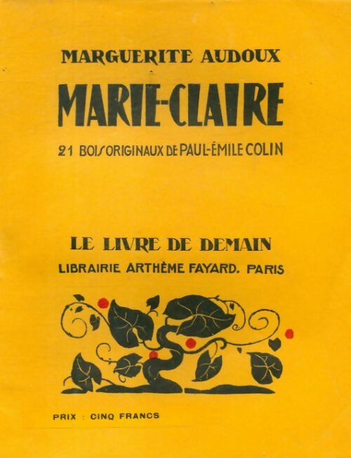 Livrenpoche : Marie-Claire - Marguerite Audoux - Livre