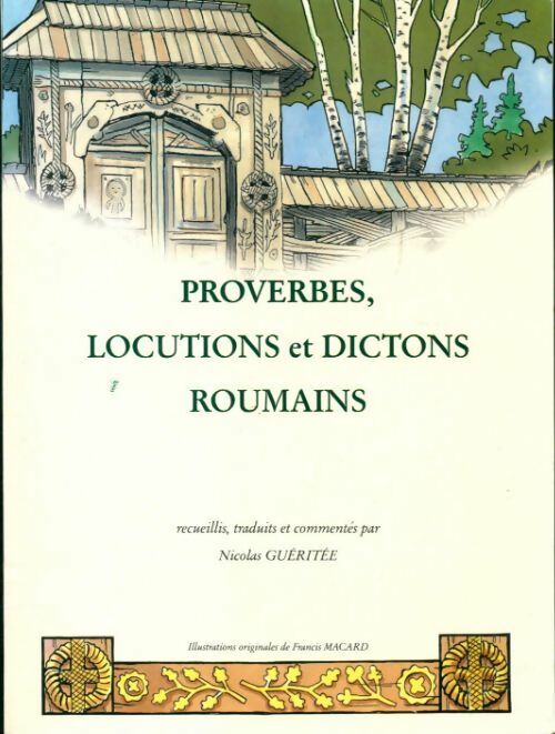 Livrenpoche : Proverbes, locutions et dictons roumains - Nicolas Guéritée - Livre