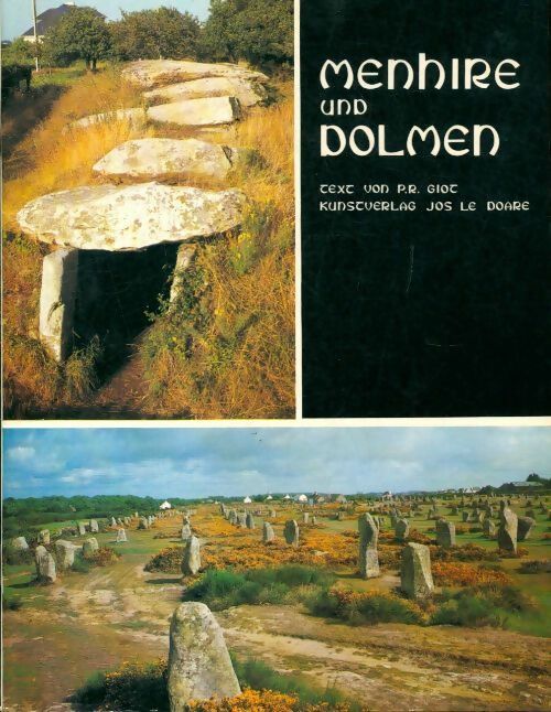 Livrenpoche : Menhire und dolmen - Pierre-Roland Giot - Livre