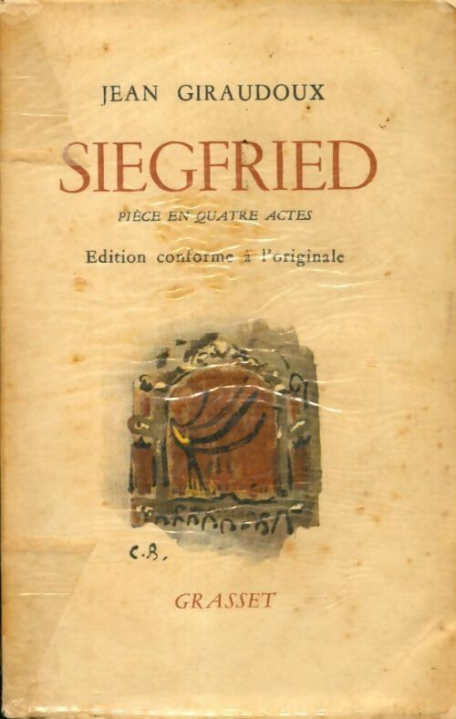 Livrenpoche : Siegfried - Jean Giraudoux - Livre