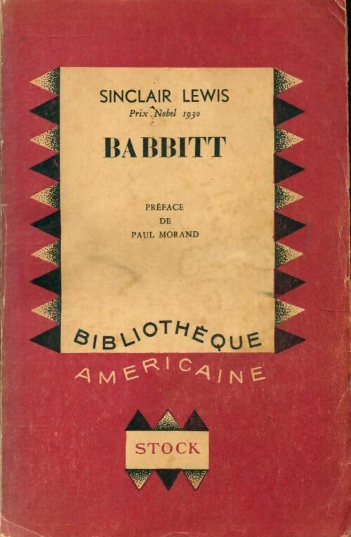 Livrenpoche : Babbitt - Sinclair Lewis - Livre