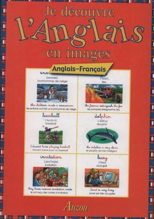 Je découvre l'anglais en images - Collectif - Livre
