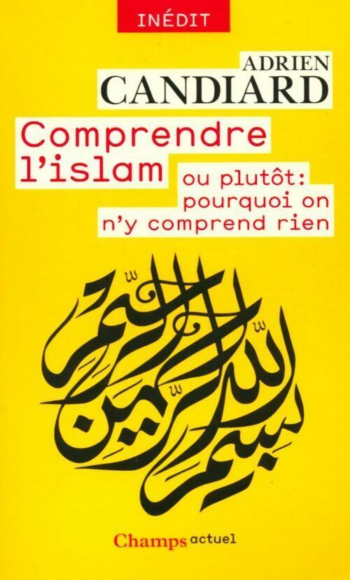 Livrenpoche : Comprendre l'islam - ou plutôt : Pourquoi on n'y comprend rien - Adrien Candiard - Livre