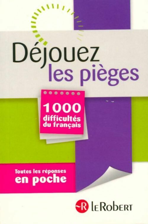 Livrenpoche : Déjouez les pièges - Dominique Vernier-Lopin - Livre