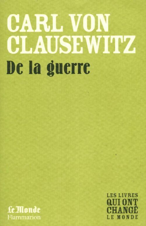 Livrenpoche : De la guerre - Carl Von Clausewitz - Livre