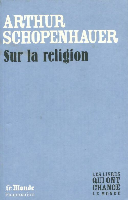Livrenpoche : Sur la religion - Arthur Schopenhauer - Livre