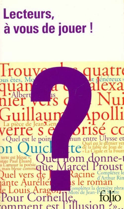 Livrenpoche : Lecteurs, à vous de jouer ! - Collectif - Livre