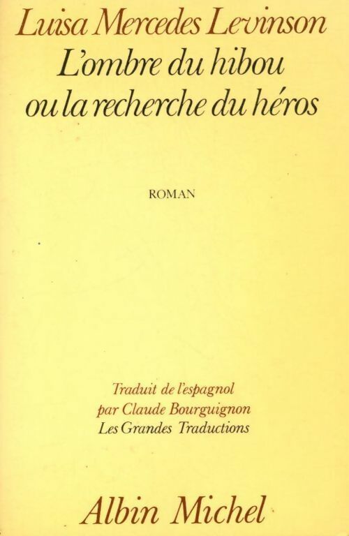 Livrenpoche : L'ombre du hibou ou la recherche du héros - Luisa Levinson - Livre