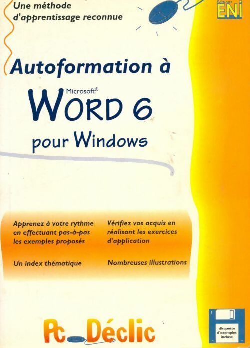 Livrenpoche : Autoformation à Word 6 pour Windows - Collectif - Livre
