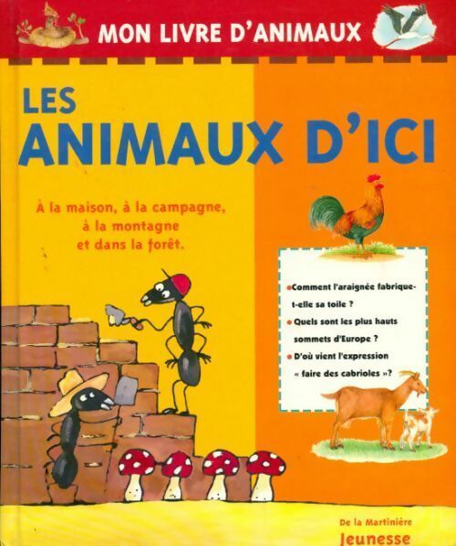 Livrenpoche : Les animaux d'ici - Alain Crozon - Livre