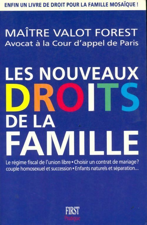 Livrenpoche : Les nouveaux droits de la famille - Martine Valot-Forest - Livre