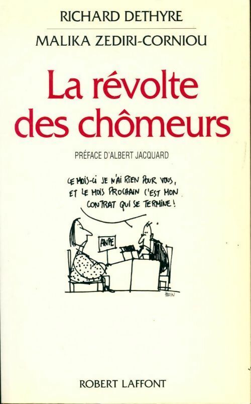 Livrenpoche : La révolte des chômeurs - Malika Zediri-Corniou - Livre