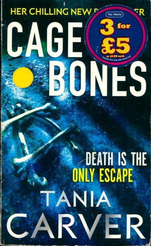 Cage of bones - Tania Carver -  Sphere Books - Livre