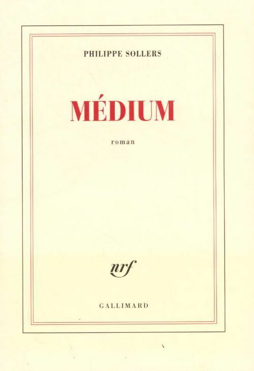Livrenpoche : Médium - Philippe Sollers - Livre