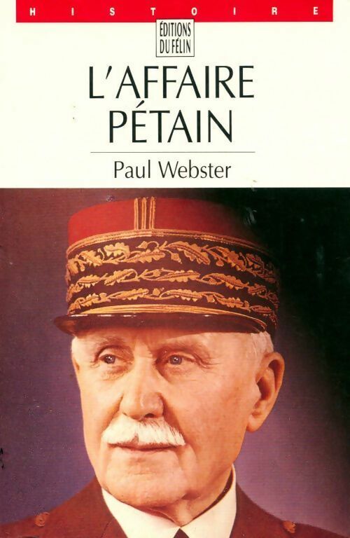 Livrenpoche : L'affaire Pétain - Paul Webster - Livre