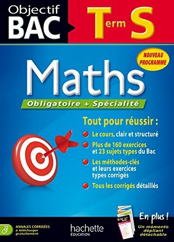 Livrenpoche : Objectif bac - maths Terminale S - François Dubois - Livre