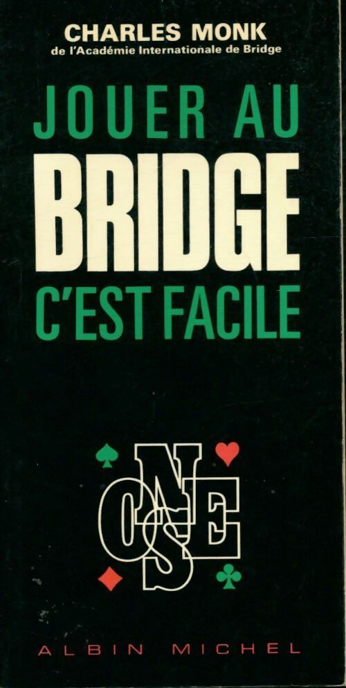 Livrenpoche : Jouer au bridge, c'est facile - Charles Monk - Livre