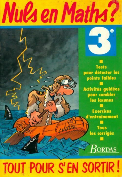 Livrenpoche : Nuls en maths ? 3e - Jean-Luc Romet - Livre