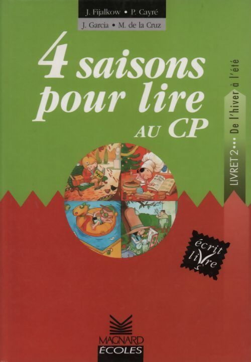 Livrenpoche : 4 saisons pour lire au CP. Livret 2 de l'hiver à l'été - Patrice Cayré - Livre