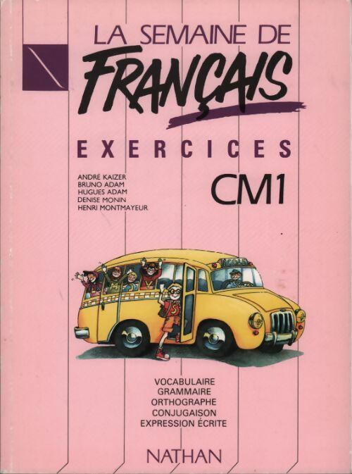 Livrenpoche : La semaine de français CM1 - Collectif - Livre