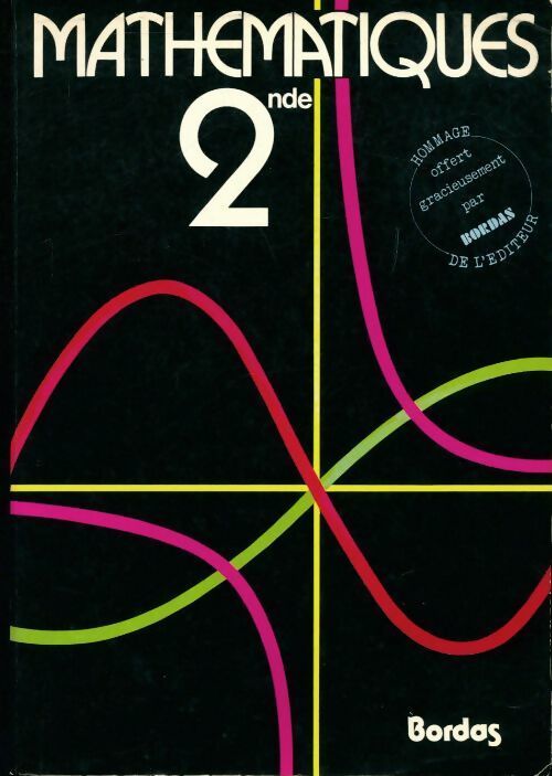 Livrenpoche : Mathématiques seconde - Collectif - Livre