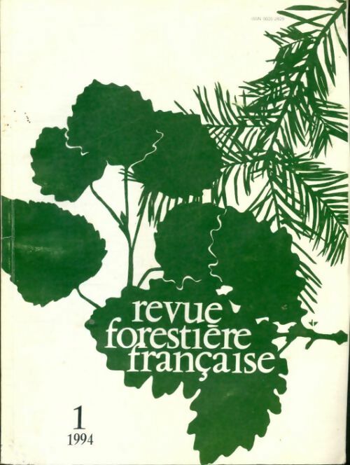 Livrenpoche : Revue forestière française 1994 n°1 - Collectif - Livre