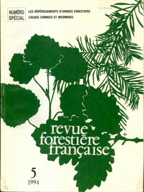 Livrenpoche : Revue forestière française 1994 n°5 - Collectif - Livre