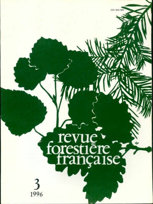 Livrenpoche : Revue forestière française 1996 n°3 - Collectif - Livre