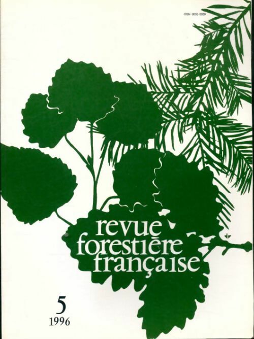 Livrenpoche : Revue forestière française 1996 n°5 - Collectif - Livre