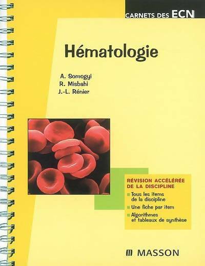Livrenpoche : Hématologie - Alexandre Somogyi - Livre