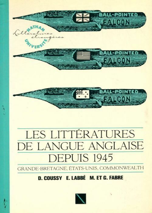 Livrenpoche : Les littératures de langue anglaise depuis 1945 - Collectif - Livre