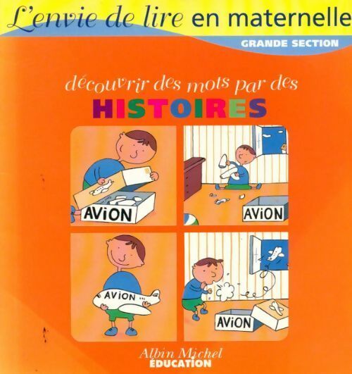 Livrenpoche : Découvrir des mots par des histoires Grande section - Vincent Bourgeau - Livre