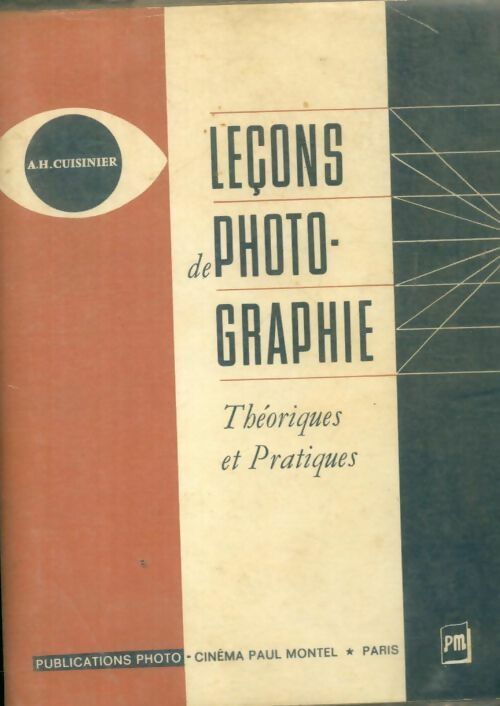 Livrenpoche : Leçons de photographie - Alphonse-Henri Cuisinier - Livre