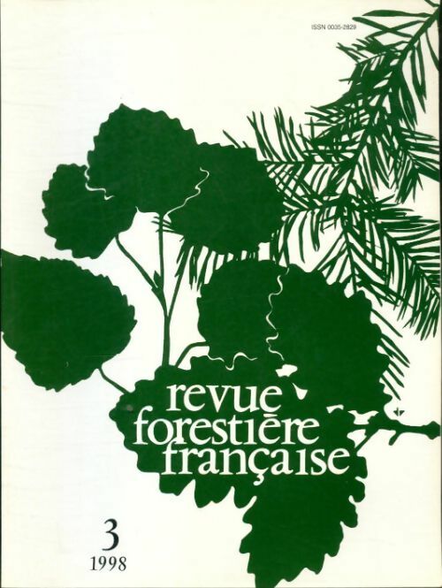 Livrenpoche : Revue forestière française 1998 n°3 - Collectif - Livre