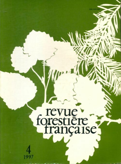 Revue forestière française n°4 1997 - Collectif -  Revue forestière française - Livre