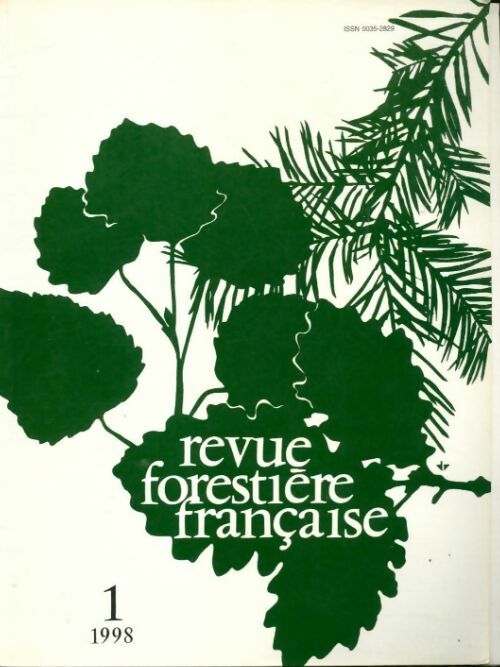 Livrenpoche : Revue forestière française 1998 n°1 - Collectif - Livre