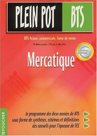 Mercatique - M. Delmarquette - Livre