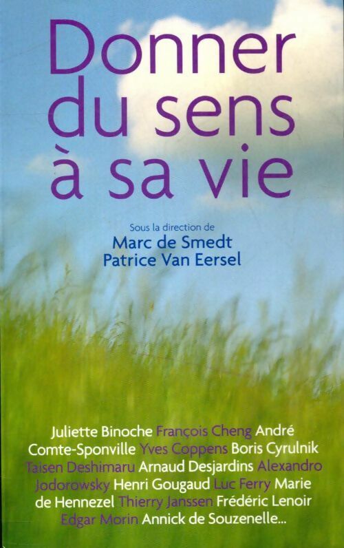 Livrenpoche : Donner du sens à sa vie - Marc De Smedt - Livre