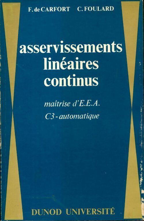 Livrenpoche : Asservissements linéaires continues - Carfort - Livre