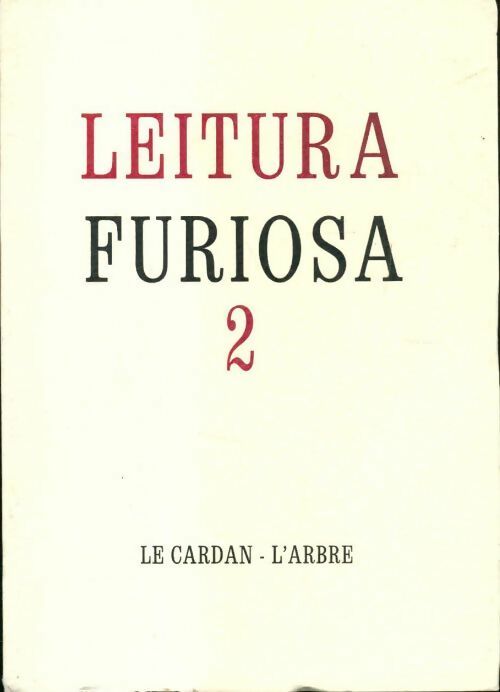 Livrenpoche : Leitura furosa Tome II - Collectif - Livre