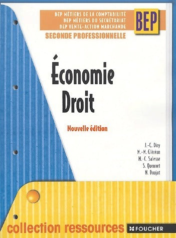 Livrenpoche : Économie-droit BEP seconde professionnelle - Collectif - Livre