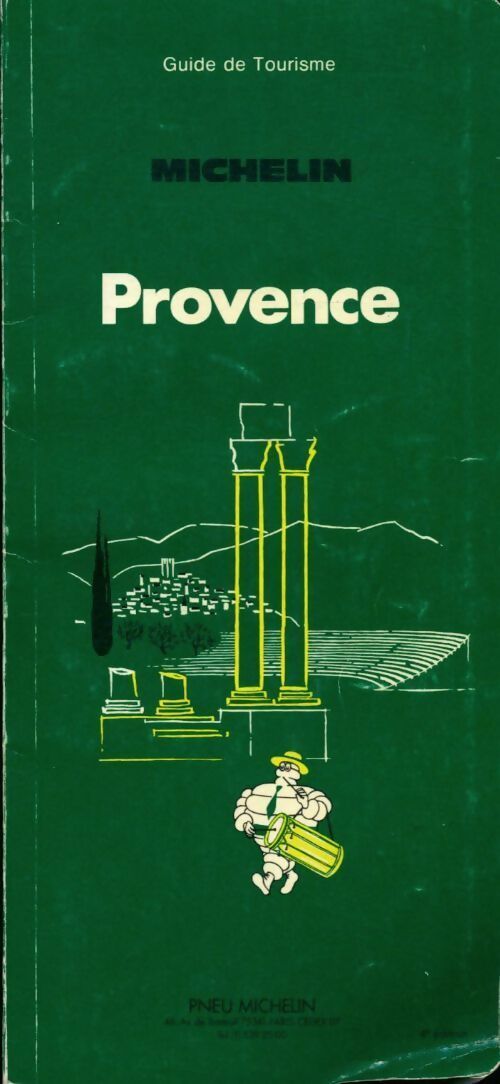 Provence 1985 - Collectif -  Le Guide vert - Livre