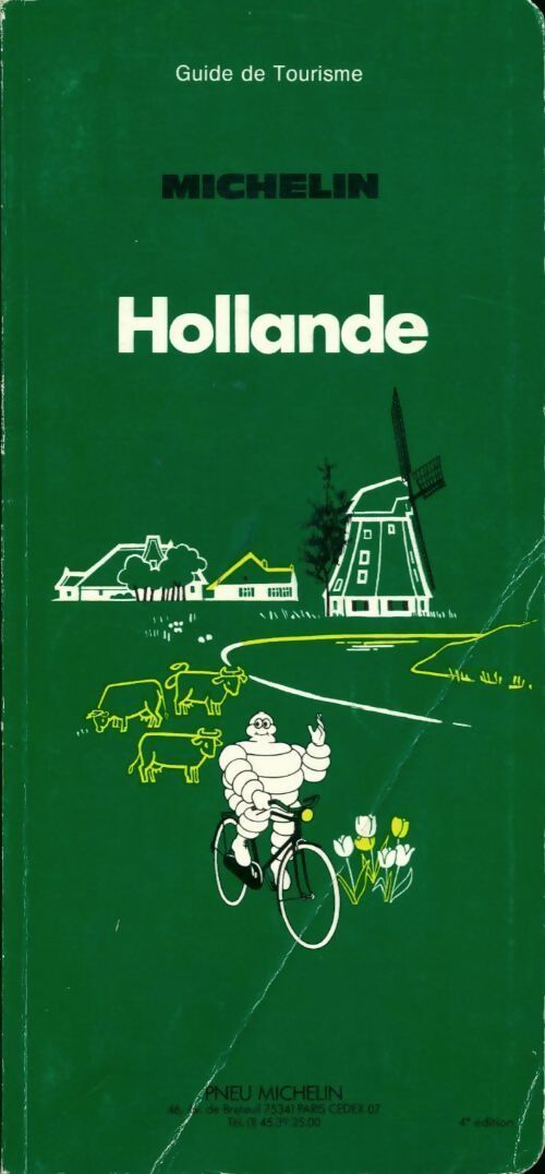 Hollande 1986 - Collectif -  Le Guide vert - Livre