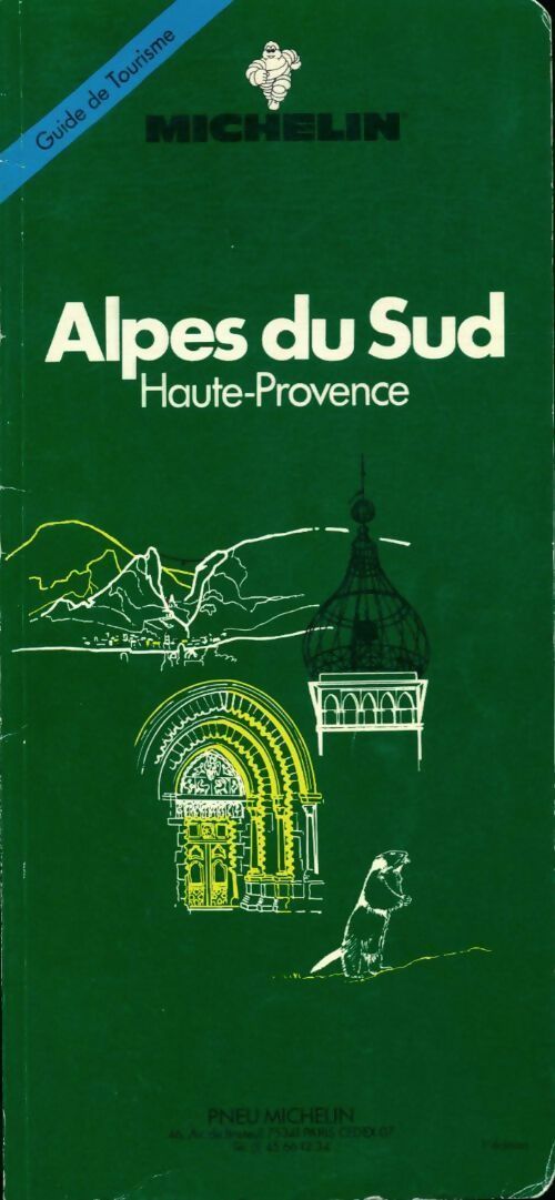 Alpes du sud, Haute-Provence 1988 - Collectif -  Le Guide vert - Livre