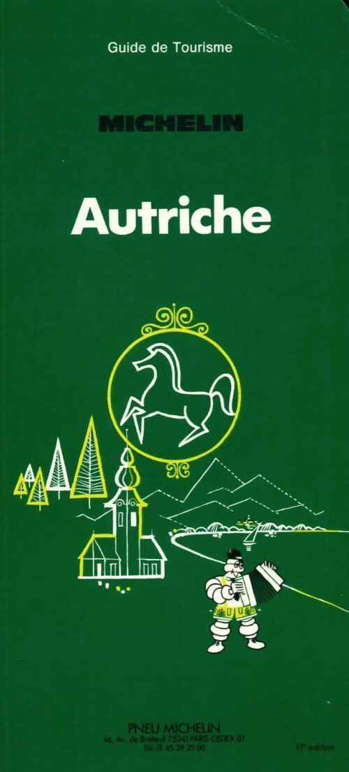 Autriche 1985 - Collectif -  Le Guide vert - Livre
