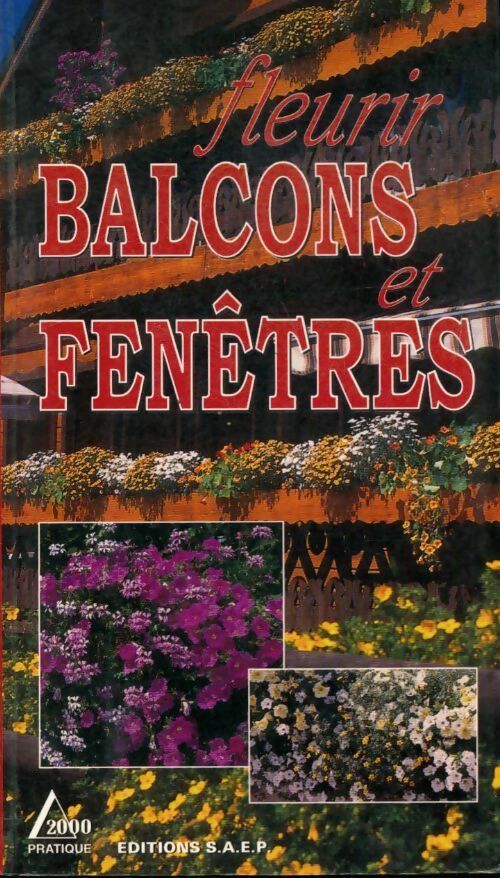 Livrenpoche : Fleurir balcons et fenêtres - Fabienne Andrès - Livre