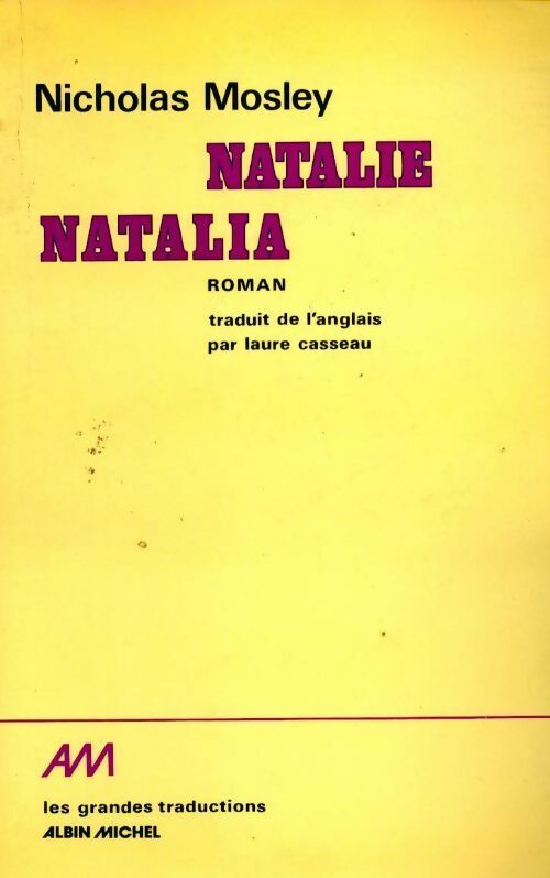 Livrenpoche : Natalie, Natalia - Nicholas Mosley - Livre