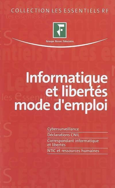 Livrenpoche : Informatique et libertés mode d'emploi - Collectif - Livre