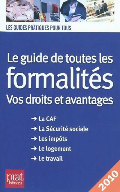 Livrenpoche : Le guide de toutes les formalités 2010 - Collectif - Livre